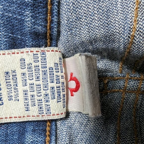 True Religion Women's Jeans Color Blue Size 28 Style Number Stella Mid-Rise - Picture 9 of 10